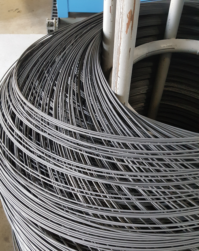Patented and Phosphate Coated Wire